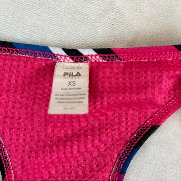 Fila Performance Padded Racerback Sports Bra Size XS - Picture 4 of 10